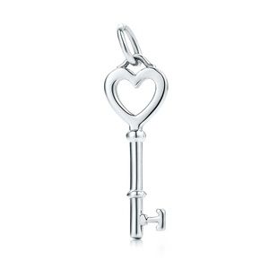 Tiffany & Co. Heart Key Pendant